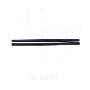 Молдинг RENAULT Logan двери задней комплект (2шт.) NSP NSP076001546709 NSP