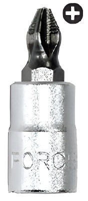 1/4 Головка бита крест РН.2 L=32mm 321322 FORCE
