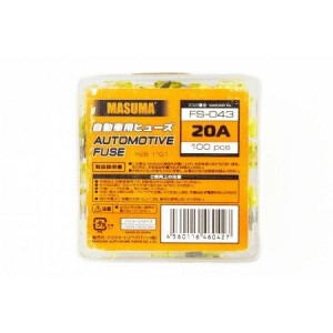 предохранитель! mini 20A, 1 шт.\ FS-043 MASUMA