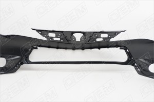 OEM0781 Бампер передний верхняя часть Toyota RAV4 4 CA40 2012-2015, с разметкой  OEM0781 OEMPARTS