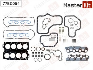Комплект прокладок ДВС(полный) TOYOTA LAND CRUISER 200 2UZFE 07- Masterkit 77BG0 77BG064 MASTER KIT