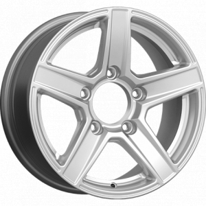 Скад Сафари 16.0 / 7.0J PCD 5x139.70 ET 30.00 ЦО 98.50 Литой / Насыщенный серебр 3280008 SKAD