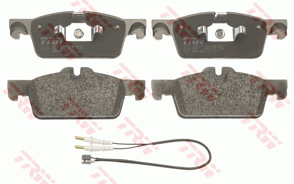 Колодки тормозные PEUGEOT 508 (10-) передние (4шт.) TRW GDB1929 TRW