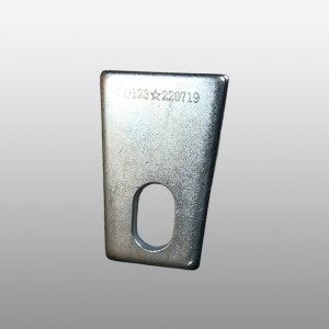 Пластина стопорная опорного пальца тормозных колодок Shaanxi, Shacman F3000 81908010225 SHAFT