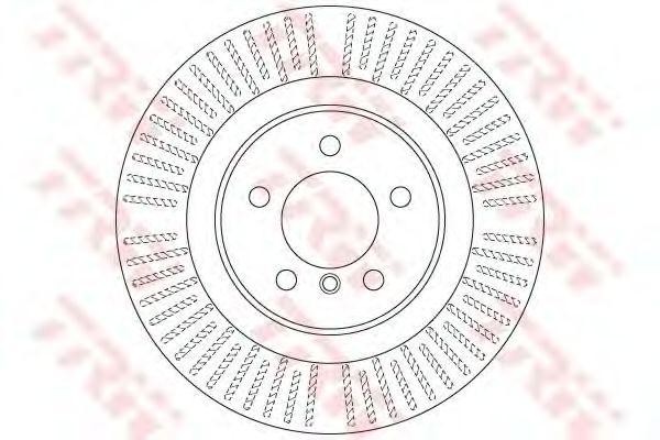 Диск тормозной передний RANGE ROVER III 3.0TD 4x4 DF6507S DF6507S TRW