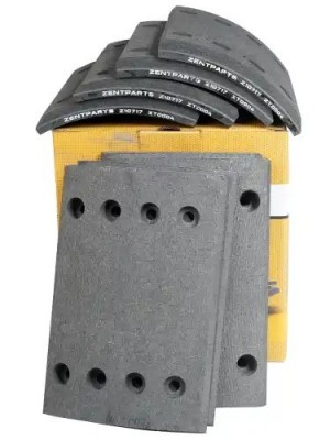 накладки тормозные STD! 19515 19.5-8.4 (300x200)(С ЗАКЛ.93252 8x18 64) Kassbohre Z10717 ZENTPARTS