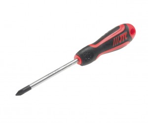 Отвертка крестовая PH 1.0х75мм усиленная (сталь Cr-Mo) JTC JTC7604 JTC TOOLS