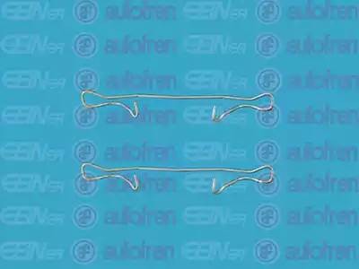 рем.к-кт торм. колодок перед.!\ Citroen C4, Peugeot 3008/5008, Volvo S60/V70 01> D42341A AUTOFREN SEINSA