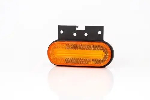 фонарь габаритный! жёлтого цвета, LED 126х51 с кронштейном, проводом 0.5м\ FT070ZKLED FRISTOM
