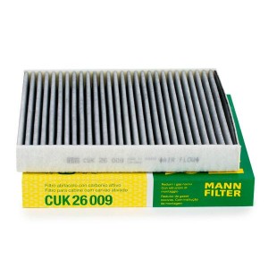 AUDI A3 [8V] (2013>)/ SEAT LEON (5F) (2013>) УГОЛЬНЫЙ CUK26009 MANN FILTER