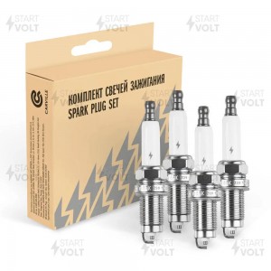 Комплект свечей зажигания для автомобилей VAG Fabia II (07-)/Fabia I (01-) 1.2i  VSP0041 START VOLT