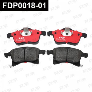 FDP0018-01 колодки дисковые! передние\ Opel Astra H/Meriva/Zafira 1.4-2.0/1.7CDT FDP0018-01 FAP