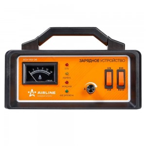 Зарядное устройство 15А AIRLINE 12В/24В, амперметр, ручная регулировка зарядного ACH-15A-08 AIRLINE