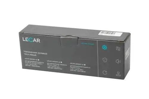 Наконечник рулевой KIA Rio III, HYUNDAI Solaris I (левый) LECAR000180102 LECAR