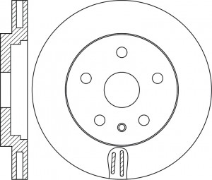 Диск тормозной AUDI A6/A7/Q5 08-  RN1741 RN1741 NIBK