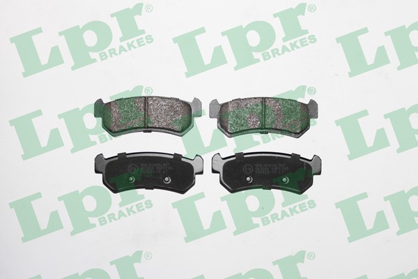 Комплект тормозных колодок CHEVROLET LACETTI 07-/DAEWOO NUBIRA 05P1199 05P1199 LPR