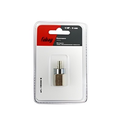 Переходник для компрессора F1/4" внутренняя резьба "елочка" с обжимным кольцом 6 180250B FUBAG