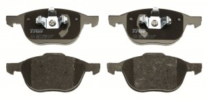 Колодки передние FORD FOCUS II-III, MAZDA 3 (BK, BL) GDB1583 GDB1583 TRW