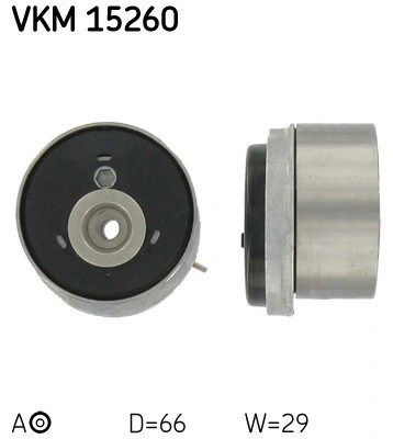 Ролик натяжителя ремня ГРМ VKM15260 SKF