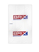 пакет для шин BRIX! R12-22 110x110, комплект 4шт, белый с печатью BRX0260003 BRIX