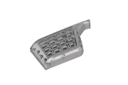 ступенька подножки! нижняя левая, алюминиевая\ DAF XF106 Euro 6 8723322SX STELLOX