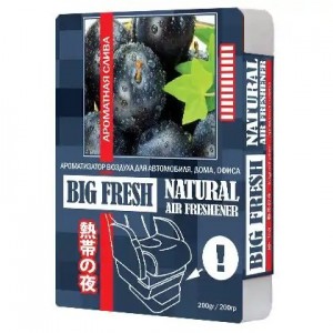 Ароматизатор под сиденье гелевый (слива ароматная) Big Fresh FKVJP BF153 FKVJP