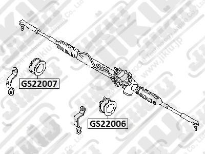 Втулка рулевой рейки средняя NISSAN TERRANO (R50) 95-03 GS22006 GS22006 JIKIU