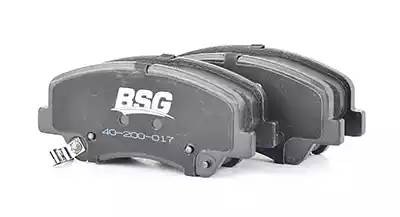 Колодки тормозные HYUNDAI Solaris (11-) KIA Rio (11-) передние (4шт.) BSG BSG 40-200-017 BSG