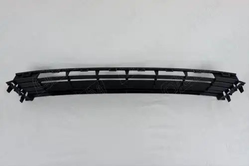 Решетка в бампер нижняя Volkswagen Polo sedan 5 2015-2020, под черную накладку OEM3678 OEMPARTS