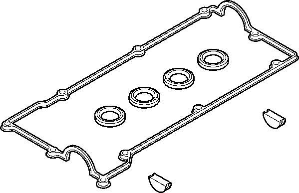 прокладка клапанной крышки!\ Hyundai Accent/Elantra 1.5/1.6 16V 99> 458.770 ELRING