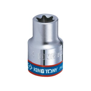 головка торцевая! TORX Е-стандарт 3/8'', E12, L=28 мм\ 337512M KING TONY
