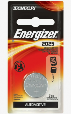 Батарейка (1 шт) CR2025 CR2025 ENERGIZER