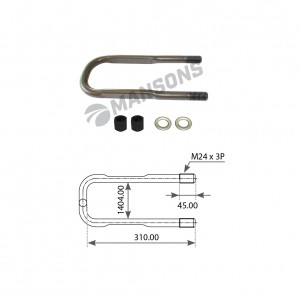 Стремянка M24*3/104*310 100.522 MANSONS