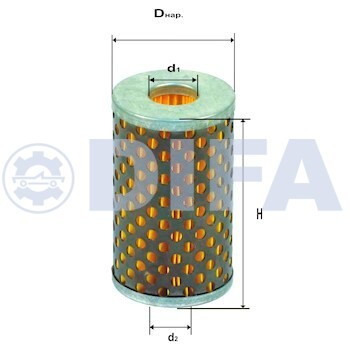 Элемент фильтрующий ЗИЛ-4331,5301 ГУРа DIFA DIFA5304 DIFA
