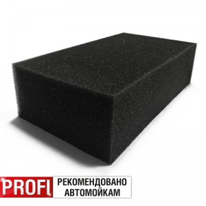 ГУБКА ПОРОЛОНОВАЯ AVS SP-14 (ЧЁРНАЯ) (190 X110 X 55 ММ) A07998S AVS