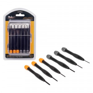 Набор отверток "AIRLINE" для точных работ 6шт в пластиковом футляре AT-PSS-01 AIRLINE