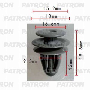 КРЕПЛЕНИЕ ОБШИВКИ ДВЕРИ P370143 PATRON