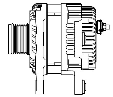 Генератор для а/м Nissan Qashqai J10 06- 1.6i 110A LG 1407 LG 1407 START VOLT