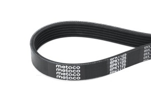 VW CADDY II (1995-2004)/AUDI A3 (8L1) (1996-2003)  LARGUS 1.6 16V +PS-AC L=1127 6PK1125 METACO