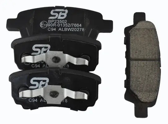 Колодки тормозные задние MITSUBISHI LANCER IX 03OUTLANDER 0308 BP23502 BP23502 SB NAGAMOCHI