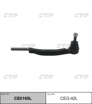 Наконечник рулевой тяги CADILLAC SRX 2004 ~ 2009 перед.лев. (старый арт. CEG-42L CE0169L CTR