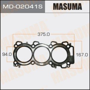 прокладка ГБЦ левая! 1.6мм\ Nissan Maxima QX 3.0 V6 24V VQ30DE DOHC 00> MD-02041S MASUMA