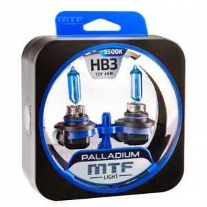 Лампа 12V HB3 65W P20d +30% бокс (2шт.) Palladium MTF HPA12B3 MTF