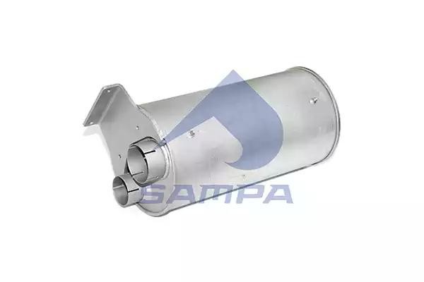 Глушитель MAN TGL,TGM SAMPA 021318 SAMPA