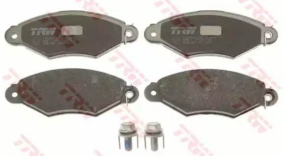 Колодки тормозные NISSAN Kubistar (03-) RENAULT Kangoo (97-) передние (4шт.) TRW GDB1321 TRW
