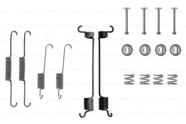 Ремкомплект NISSAN Micra (92-03) колодок тормозных задних BOSCH 1 987 475 124 BOSCH