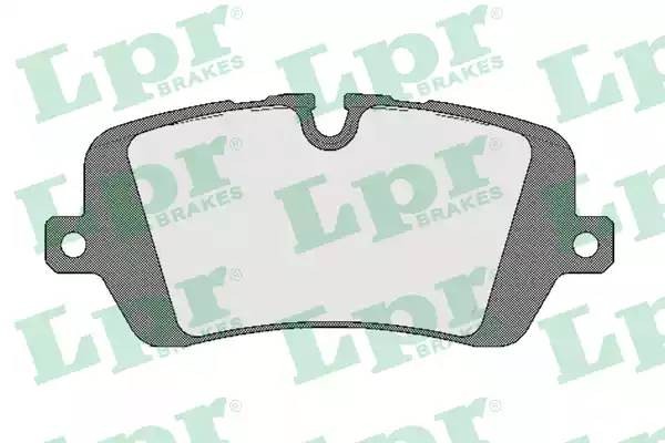 Колодки тормозные дисковые 05P1801 05P1801 LPR