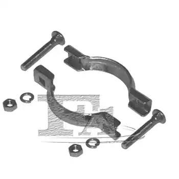254-627 [171367] !хомут глушителя\Citroen C4,Peugeot /307, Renault Twingo 1.1-1. 931958 FISCHER
