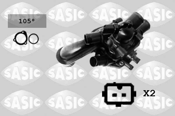 Термостат в корпусе подходит для Peugeot 207/308 1.6 3300004 3300004 SASIC