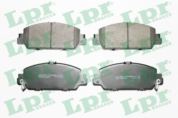 Колодки тормозные дисковые 05P1886 05P1886 LPR